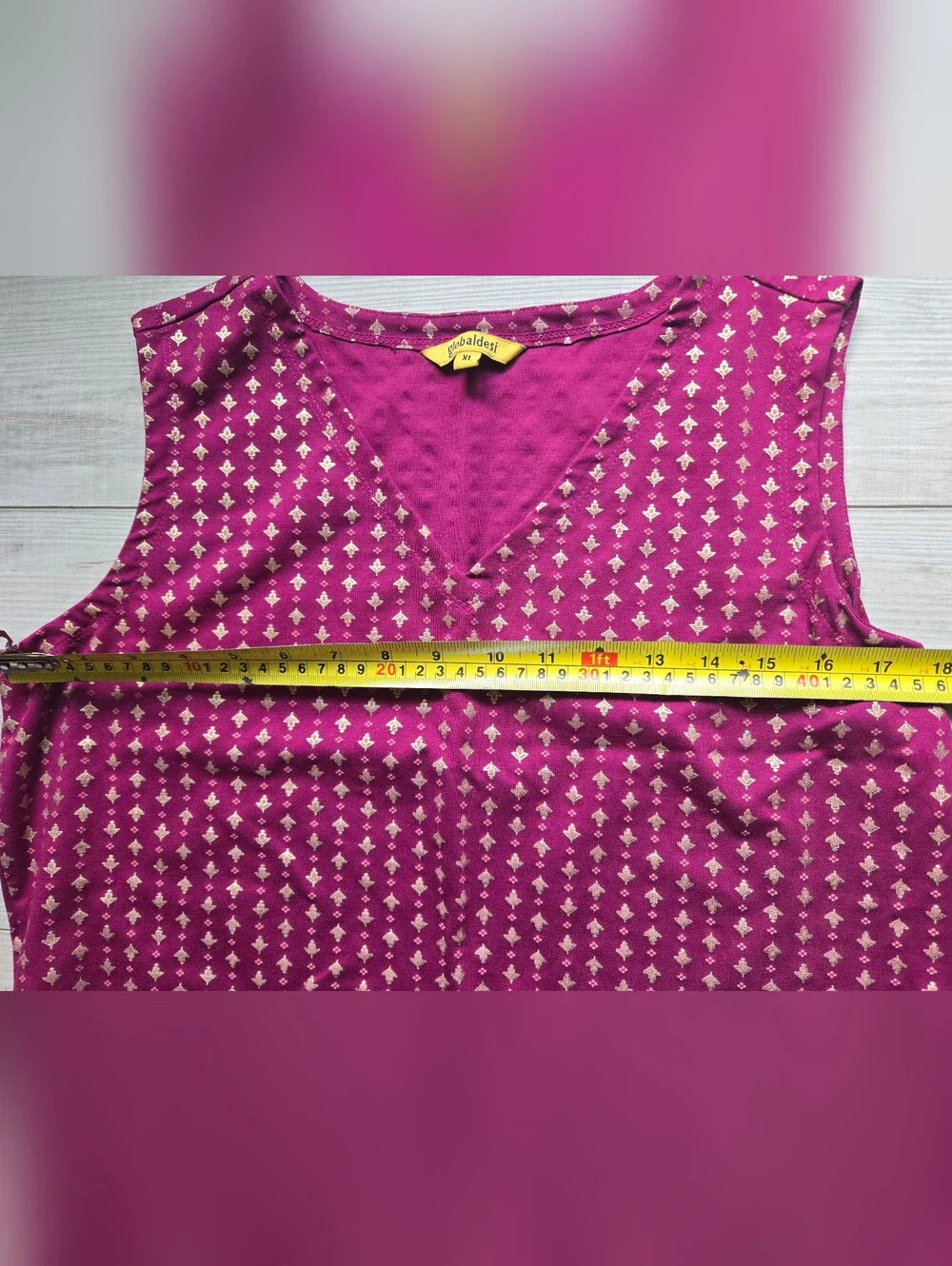 Global Desi Magenta Embellished Open-Front Cape and Dress Lengha Set